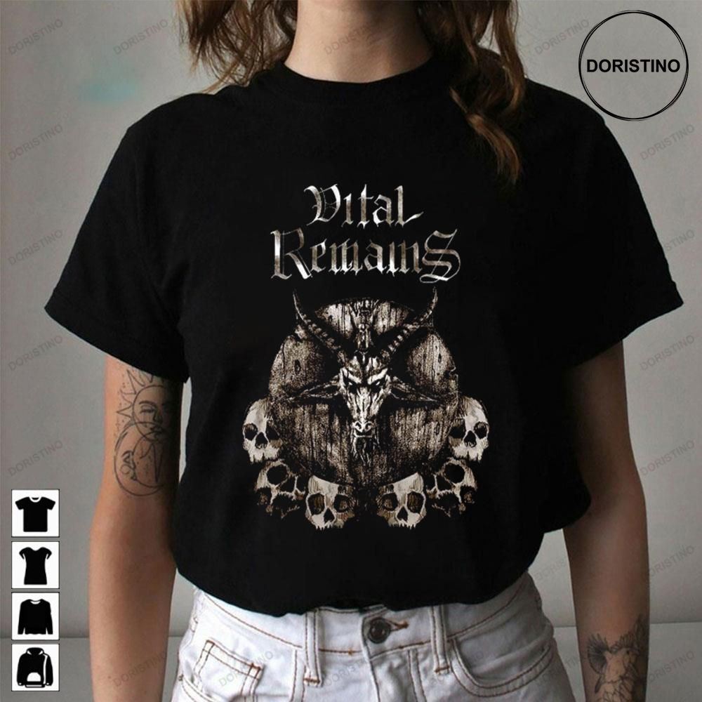 Skull Satan Vital Remains Awesome Shirts